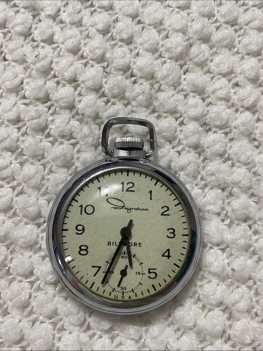 Lot of 4 Vintage Pocket Watches - Not Running - Picture 7 of 10
